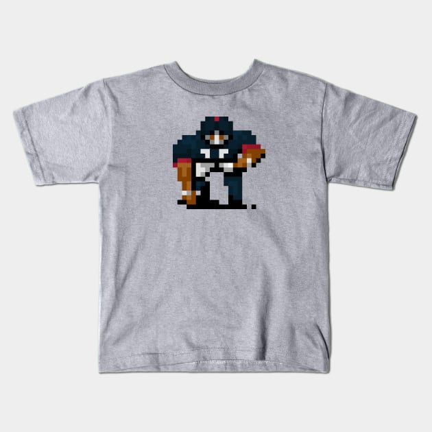 16-Bit Lineman - Houston Kids T-Shirt by The Pixel League